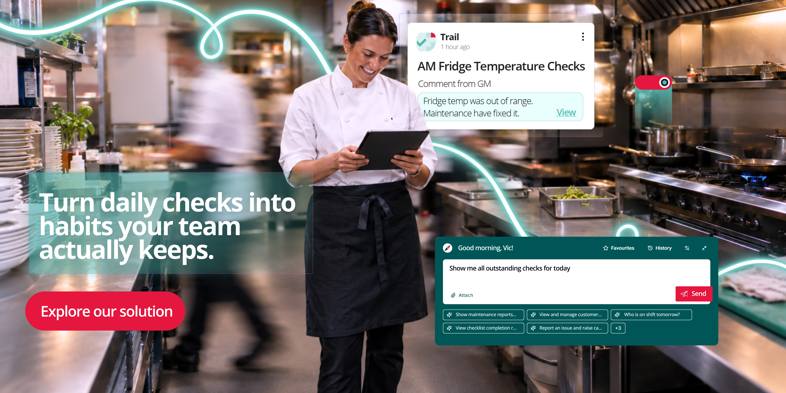Trail Digital Checklist app